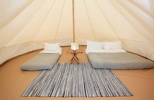 Llanfaethlu Cabin | 17 'Talitha' Bell Tent Glamping Anglesey