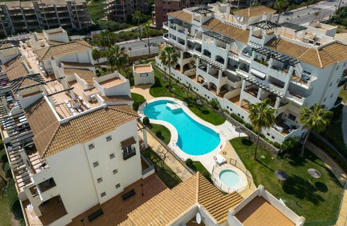 San Luis de Sabinillas Apartment | 18 Nice apt balcony pool view close to Duquesa Golf and Beach Manilva Andalusia