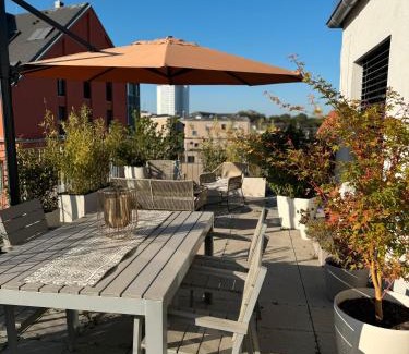 Rostock Apartment | 180qm Penthouse mit Sonnenterrasse