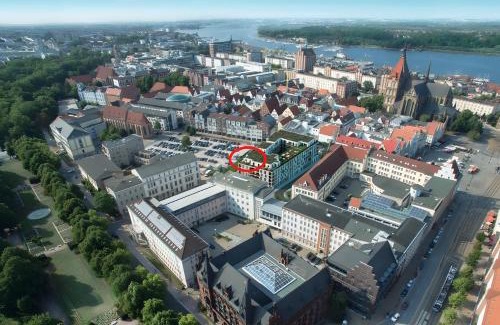 Rostock Apartment | 180qm Penthouse mit Sonnenterrasse