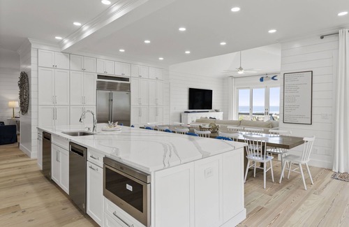 West Beach House | 19 Eugenia: Oceanfront, 6BR Fully Renovated Home, Credit for Bikes/Beach Gear