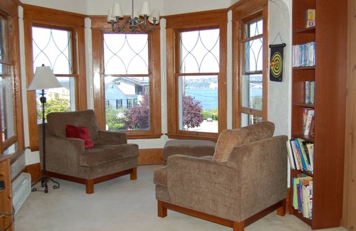 North Admiral House | 1904 Queen Anne Style Home With Stunning Views, Close to Beach & Downtown