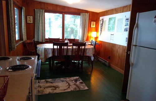 Holderness Cottage | 1920's cottage on the lake with 25' dock that can accommodate a 20' boat.