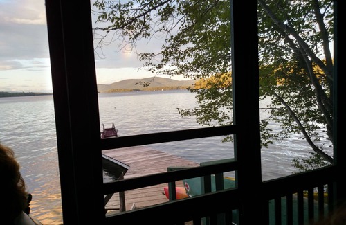 Holderness Cottage | 1920's cottage on the lake with 25' dock that can accommodate a 20' boat.