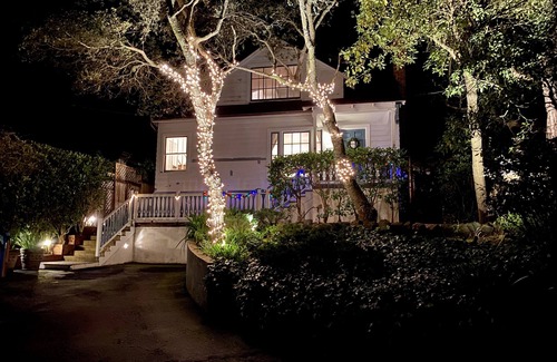 Northeast Carmel House | 1938 Tree Top 2 story Carmel-By-The-Sea Cottage