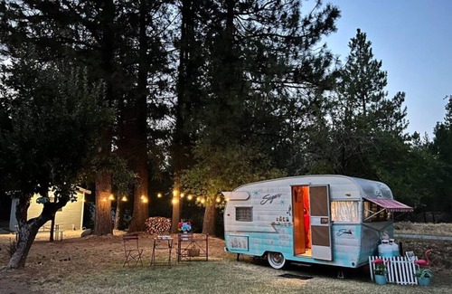 Weed House | 1961 Shasta Airflyte Camper Trailer