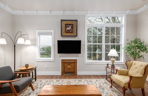 Franklinville House | 1BD Cottage - Walk to Deep River in Historic Franklinville