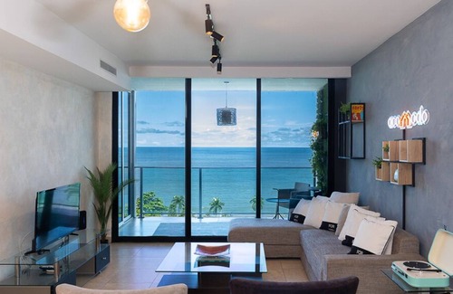Calidonia Condo | 1bdr Apt / Panama City Postal card view 🌇 - Incredible Ocean Front in city Center 🌊