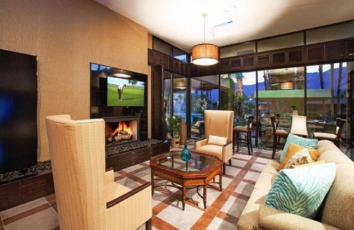 Araby Commons Condo | 1BDRM DESERT ISLES OF PALM SPRINGS RESORT~ INDIAN CANYONS, AERIAL TRAM, POOL/SPA