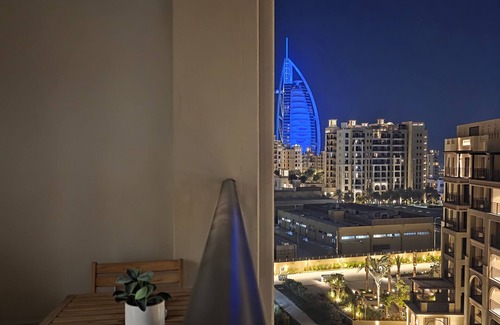 Umm Suqeim 3 Apartment | 1br Luxury Complex Burj AlArab View 5min to beach