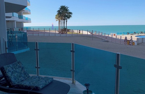 Sandy Beach Condo | 1st Floor Unit Guests LOVE our Private Amenities