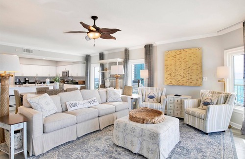 Orange Beach Condo | ~2,140 Sq Ft - East corner condo with views east to west. Large private balcony