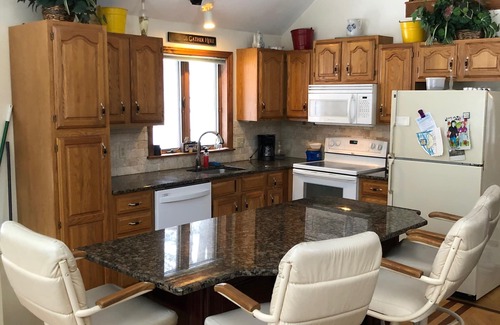 West Bridgton House | 2.5 floor home in the woods, short walk to Moose Pond & mins to Shawnee Peak!