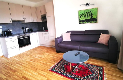 Neusiedl am See Apartment | 2 App. Emil, DU, WC, 1 Schlafraum - Pannonia Appartements 2