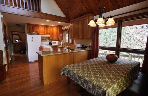 Maggie Valley Cabin | 2 Bd 2 Ba Cabin Secluded with Wood Fireplace Rushing Creek Hot Tub Fire Pit