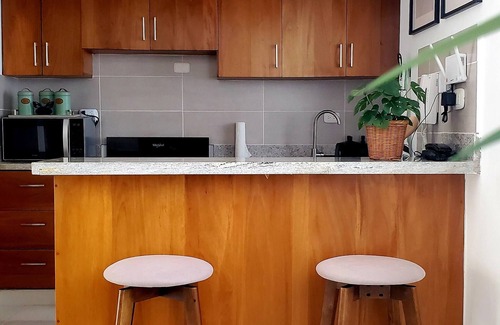 Santiago Province Apartment | 2 Bedrooms, 2 Bathrooms, AC, Wifi, Pool, Gym, No Blackouts, Santiago