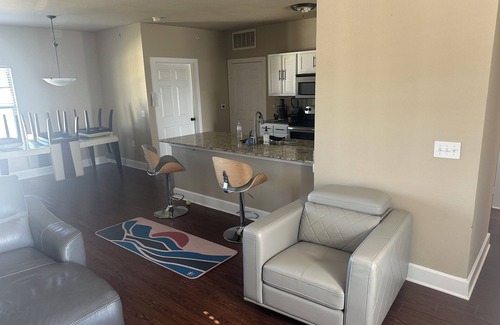 Denton Apartment | 2-bedroom apartment in cool Denton with fitness room, WiFi, AC