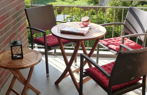 Zinnowitz Apartment | 2 bedroom apt. 36 sqm swimming pool u. Sauna about 8 minutes walk z. Beach Wi-Fi