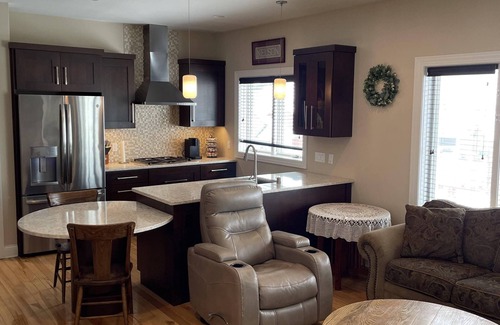 Mount Horeb Condo | 2 bedroom condo in delightful Mount Horeb with AC,WiFi, laundry. Near Epic!