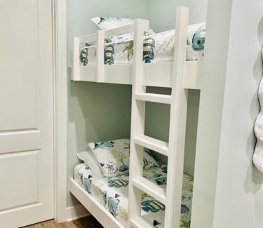 Gulf Shores House | 2 Bedroom Dog Friendly Cottage with Bunks, Sleeps 10, Heated Outdoor Pool, Walk to Beach