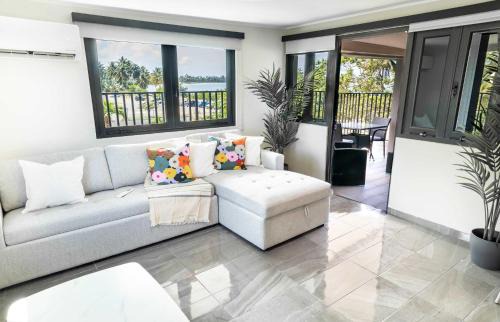 Dorado Pueblo Apartment | 2 Bedroom PH Fully Renovated Beachfront Retreat with Private Patio & Breathtaking Ocean Views