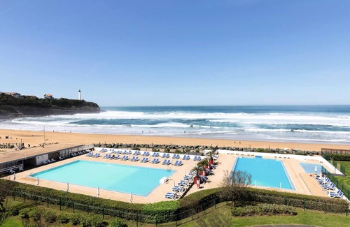 Anglet Apartment | 2 Bedroom Premium Room for 2 Adults and 2 Children with breathtaking sea view