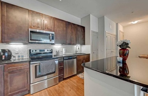 South Main Apartment | 2-Bedroom Spacious Apt in NRG Med Ctr with Free Parking and Great Amenities