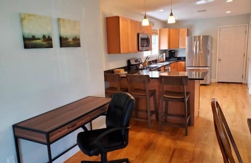 Town of Hastings Apartment | 2-bedroom townhouse with indoor fireplace