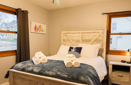 Lake City House | 2 Blocks from Lake! Over 3,000 sq ft, Dog Friendly, Fire Pit w/Wood & Games!