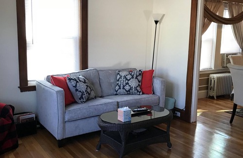 Brook Farm Apartment | 2 BR, 1 Bath, Sleeps 4+, Furnished and spacious apt. in quiet Boston suburb