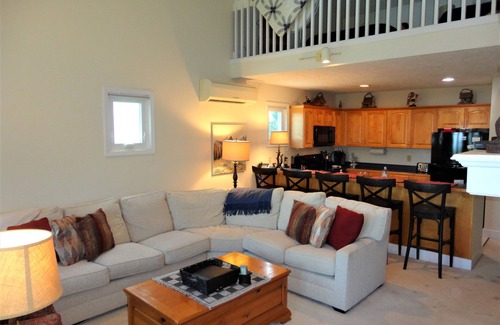 Seven Devils Condo | 2 BR condo with sleeping loft, Mountain Escape! Our area is ready for visitors!