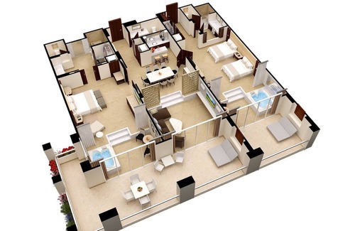 Vernon Hills Resort | 2-BR Presidential Suite @ Grand Moon Palace w/ Diamond All Inclusive!