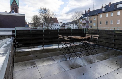 Herne Apartment | 2 BR with free parking and terrace