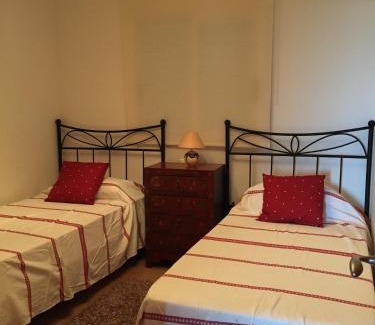 Coveta Fuma Apartment | 2 dorm.A/A.Vista mar.WiFi.Gym.Sauna.Terraza.Parking.