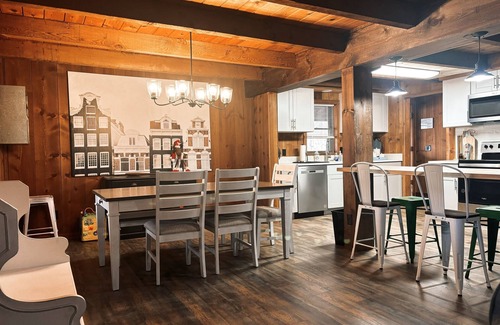 Cleveland Cabin | 2 for the price of 1! 6 Bdrms, 2 Firepits, 2 Arcades!