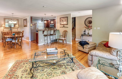 Tallahassee House | 2 Mi to FSU & FAMU: Home w/Spacious Deck!