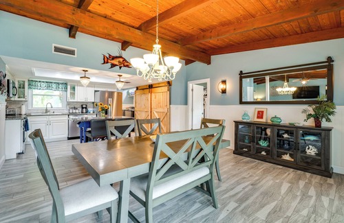 Homosassa House | 2 Mi to Homosassa Springs: Riverfront Home w/Dock