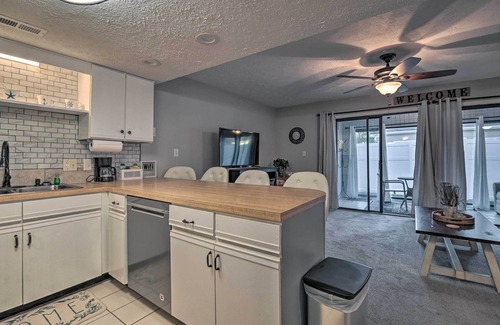 Surfside Beach Apartment | 2 Mi to Surfside Beach: Condo w/Community Pool!