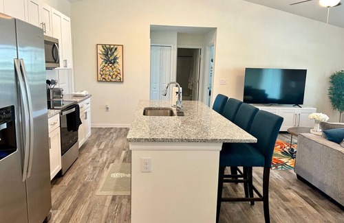 Diplomat House | 2 New, Stunning homes with Heated Saltwater Pools and Piers!