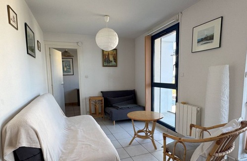 Le Pouldu Apartment | 2-room apartment 35 m² T2 with sea view Plage des Grands Sables at your feet!