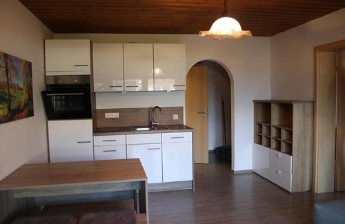 Frauenau Apartment | 2-room apartment with west-facing terrace and 2 barrier-free bathrooms