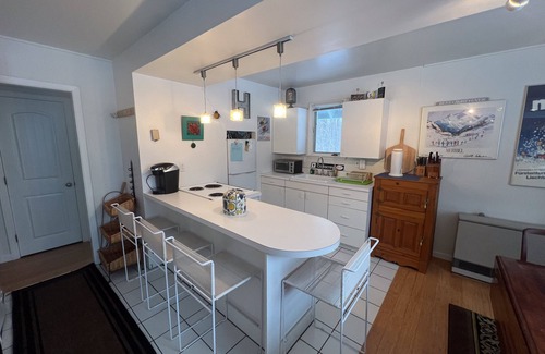 Stratton and Bromley Ski Areas House | 2-story dog-friendly mountain home with wood fireplace, balcony, deck, & grill