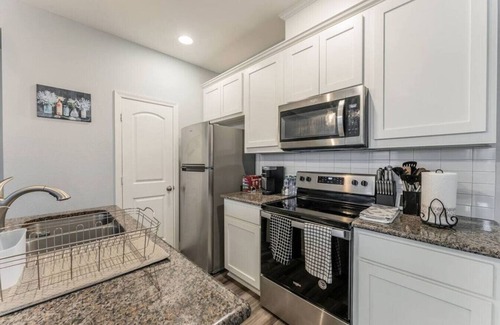Lewisville House | 2-Story Home w/Private Office + Near Lake