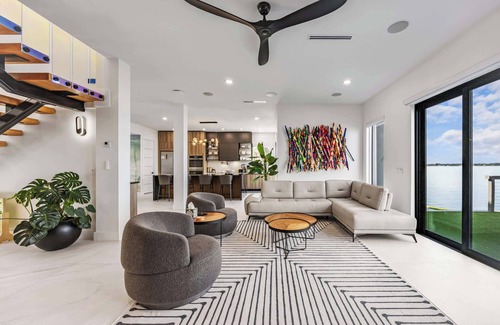 Merritt Island House | 2-Story Indian Riverfront Oasis | Dock & Views