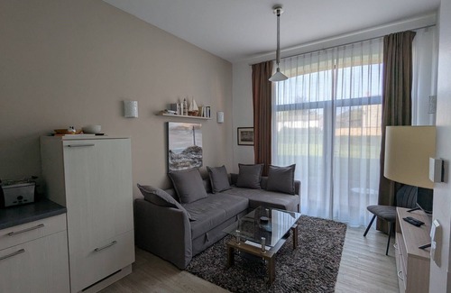 Stolpe Apartment | 2 Zimmerappartement, 40m" für 2-3 Personen, 1 Schlafzimmer mit Doppelbett, 1 Sch