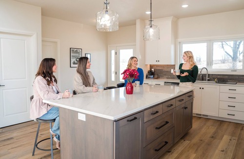 Fish Creek House | 2024 Highland Home - New BuildnIndoor Pickleball/Badminton/Basketball Court