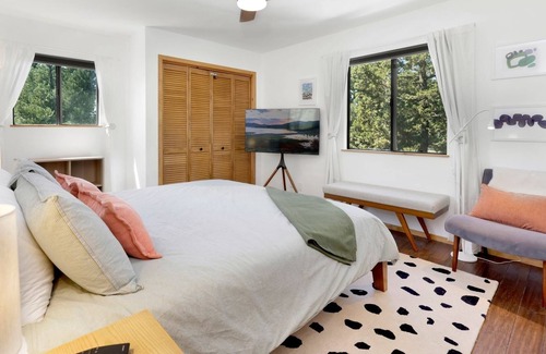 Whispering Forest Cabin | 2048-chimney Peak Chalet 4 Bedroom Home by RedAwning