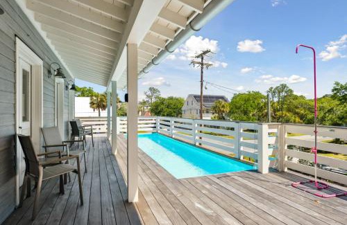 Folly Beach House | 213 W Indian - Unique Pool House -Central Location