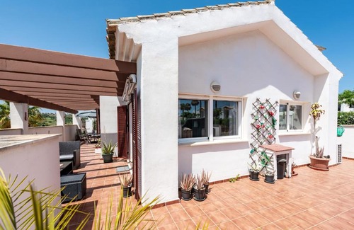 San Roque Apartment | 2253-Amazing penthouse, huge terrace, golf view