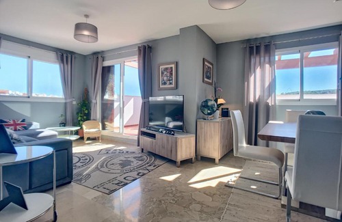San Roque Apartment | 2253-Amazing penthouse, huge terrace, golf view